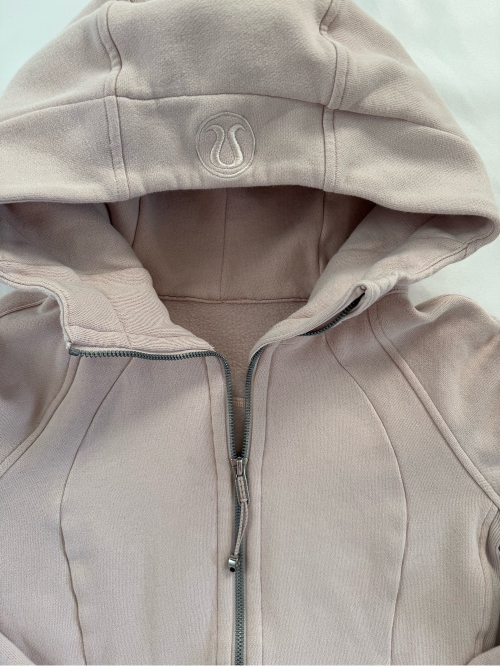 lululemon athletica Light Taupe Hooded Full-Zip Jacket - Picture 2 of 6